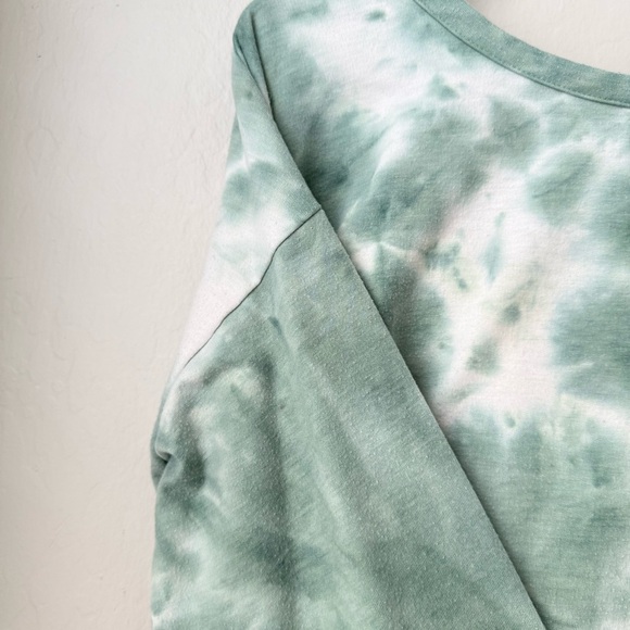 Nordstrom Oli Viv Tie Dye Comfy V Back Pullover V Back Sweater - Picture 8 of 10